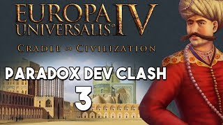 EU4  Paradox Dev Clash  Episode 3  Happy Three Friends [upl. by Ahseikram384]