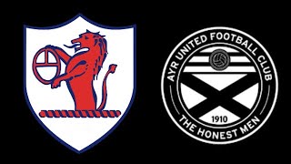 Raith Rovers Thrash Ayr United Mach day vlog 11124 [upl. by Mixam]