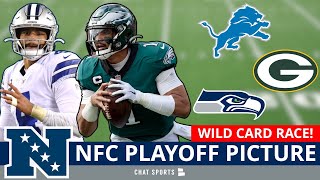 NFL Playoff Picture NFC Clinching Scenarios Wild Card Race And Standings Entering Week 18 Of 2022 [upl. by Aehsila]