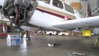 Mooney Gear Retraction [upl. by Norton]