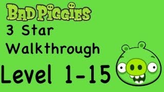 Bad Piggies  Level 115 3 Star Walkthrough Ground Hog Day  WikiGameGuides [upl. by Rhiana825]