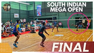 KOLLAM VINODATHUL VS SARAVANANPURUSHOTTAMSOUTH INDIAN MEGA OPEN BADMINTON TOURNAMENT TIRUR 2024 [upl. by Ewer]