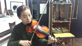 Hohmann violin Book III  No254  호만3권 254번 [upl. by Strepphon]