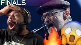 WOAH  Janitor Richard Goodall Sings quotFaithfullyquot By Journey  Finals  AGT 2024 Reaction [upl. by Keldah]