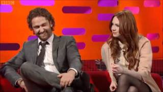 Gerard Butler  The Graham Norton Show January 6 2012 Part 3 [upl. by Nnylimaj356]