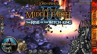 FIRST GAME OF THE NEW V85 PATCH  4V4  LotR BFME2 RotWK 202 [upl. by Horne]