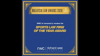 Sports Law Firm of The Year Award [upl. by Aimehs]