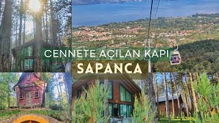 SAPANCADA CENNETİ GÖRDÜK  2000 Metredeki Tatil Köyü Harmony Green Village  ve Teleferik Turu [upl. by Ennagrom]