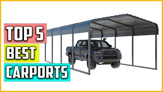 Top 5 Best Carports of 2023 [upl. by Nasus]