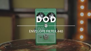 DOD Envelope Filter 440 Reissue  Reverb Demo Video [upl. by Schechinger]