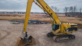 Custom Cat 5110B Material Handler Excavator [upl. by Navoj33]