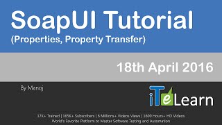 SoapUI Tutorials Properties Property Transferquot [upl. by Leizo]