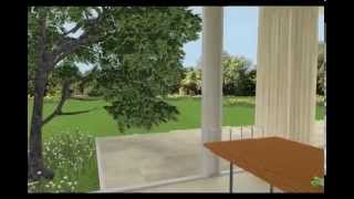 RealTime Visualization of Farnsworth House [upl. by Berry]