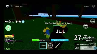 matando o rei mamaco roblox bloxfruits [upl. by Pinto879]