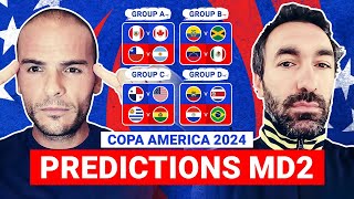 Copa America 2024 Predictions amp Best Betting Tips MATCHDAY 2 [upl. by Orvah394]