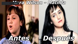 Matilda Antes y Después 2018 [upl. by Devora]