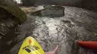 Weisse Elster  Saison  Anpaddeln  Spring Paddling Weisse Elster  Saxony Germany [upl. by Karolina]