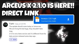 Arceus x 210 Latest Version Roblox Direct Link Mediafire [upl. by Aeriell867]