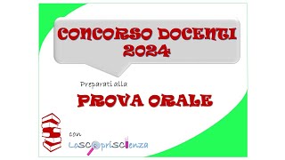 Lezione simulata concorso docenti anteprima disabilità sensoriali a scuola [upl. by Holmun378]