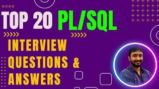 PL SQL Interview Question and Answer [upl. by Ytsenoh]