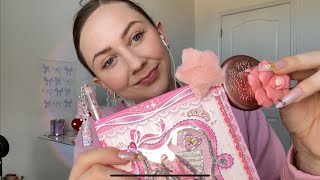 barbie core ASMR triggers 🩰🎠🎀🧁 [upl. by Aicinod]