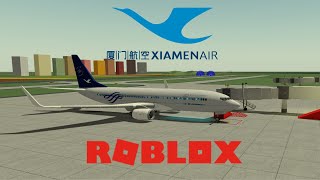 ROBLOX Xiamen Airlines FIRST CLASS Review [upl. by Melvyn]