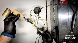 How To Test a Fuel Sending Unit amp Gauge  Old School Way [upl. by Sivart]