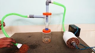 How to Make Cyclone Dust Collector for Vacuum Cleaner at home [upl. by Secundas]