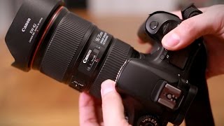 Canon EF 1635mm f4 IS USM L lens review with samples Fullframe and APSC [upl. by Imoian]