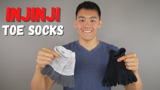 Injinji Toe Socks Review  Comparison Injinji vs Normal Toe Socks [upl. by Roselani]