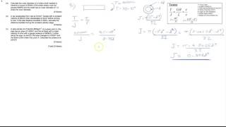 HNC Mechanical Engineering Q4a  Applied Maths Exam 2015 [upl. by Gardie971]