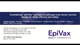 Considering “selflike” epitopes in pathogen and cancer vaccine design for better efficacysafety [upl. by Nnyleak]