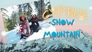 quotSnowy Adventures Experiencing Winter Fun in Mt Troodos Cyprusquot [upl. by Nogras]