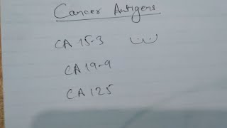 Cancer Antigens  Tumor Markers NAUGHTY mnemonics [upl. by Emmuela]