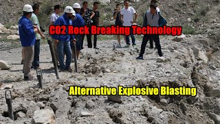 CO2 Rock Breaking Technology – Alternative Explosive Blasting [upl. by Eadahc529]