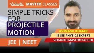 Crack Projectile Motion Questions with these simple tricks  JEE NEET Physics  Vedantu Master Class [upl. by Nahtannhoj]