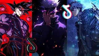 Badass Anime Edits Anime TikTok Compilation104K [upl. by Lusa]