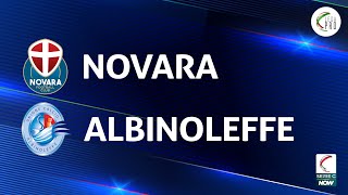 Novara  Albinoleffe 03  Gli Highlights [upl. by Imerej]