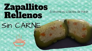 Zapallitos rellenos sin Carne Vegetarianos [upl. by Gabe379]