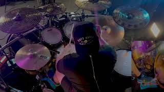 Cyborg Octopus  The Righteous Waves Drum Playthrough [upl. by Alphonsine]