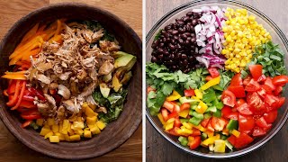 7 Days 7 Salad Recipes [upl. by Ardnaeel]