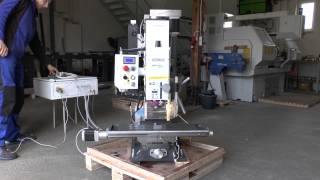 Optimum Opti BF 30 Mill CNC [upl. by Ardnayek70]