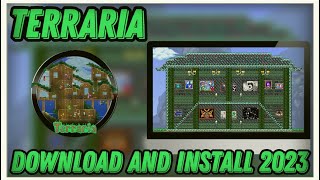 Terraria  HOW TO INSTALL  2023 [upl. by Annohsat]