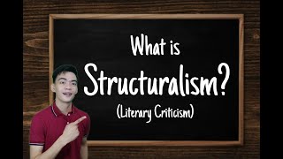 STRUCTURALISM Literary Criticism  History Proponents Basic Tenets Application  Kheneth Avila [upl. by Nesahc]