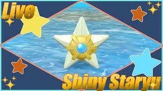 Live Shiny Staryu  Pokemon lets go Eevee [upl. by Nossila]