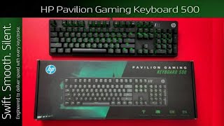 Hp pavilion gaming keyboard 500 [upl. by Grobe28]