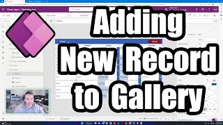 How to Add a New Record to a Gallery Using a Pop Up Form in Power Apps  2023 Tutorial [upl. by Paulsen]