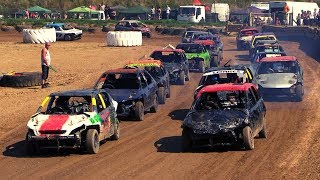 1600cc Bangers  Trent Raceway 25 August 2019 [upl. by Akimot]