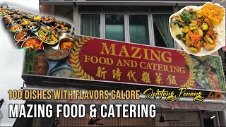 Mazing Food amp Catering Jelutong  100 Dishes With Flavors Galore [upl. by Maiga980]