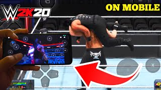 WWE 2K20 Roman Reigns vs Brock Lesnar ⚠️  WWE 2K20 ANDROID GAME PLAY 😱 [upl. by Ilajna]